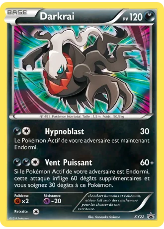 Darkrai XY22 — XY Promos