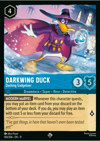 Darkwing Duck - Dashing Gadgeteer #150/204 — Winterspell
