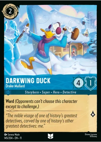 Darkwing Duck - Drake Mallard #145/204 — Winterspell