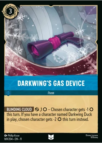 Darkwing's Gas Device #169/204 — Winterspell