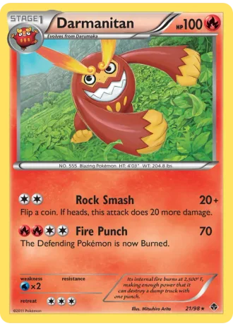Darmanitan #21/98 — Emerging Powers