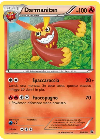 Darmanitan #21/98 — Nuove Forze