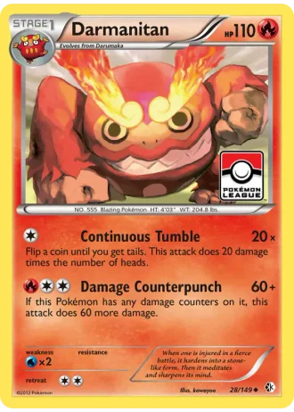 Darmanitan #28/149 — Boundaries Crossed