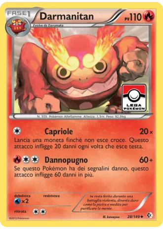 Darmanitan #28/149 — Confini Varcati