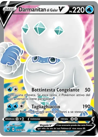 Darmanitan di Galar V #169/185 — Voltaggio Sfolgorante
