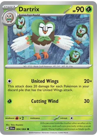Dartrix #004/64 — Shrouded Fable