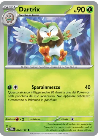 Dartrix #014 — Ossidiana Infuocata