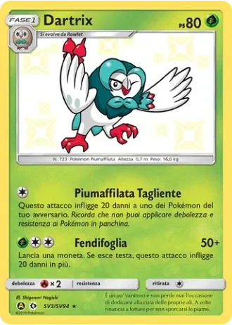 Dartrix SV3/94 — Tesoro Cromatico (Destino Sfuggente)