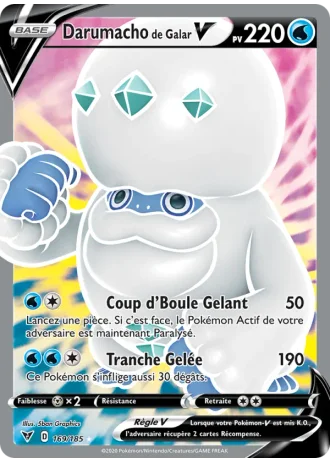 Darumacho de Galar V #169/185 — Voltage Éclatant