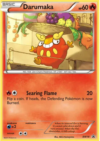 Darumaka BW18 — Black & White Promos