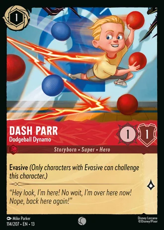 Dash Parr - Dodgeball Dynamo #114/261 — Attack of the Vine!