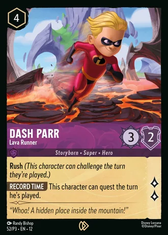Dash Parr - Lava Runner P3-52/257 — Wilds Unknown