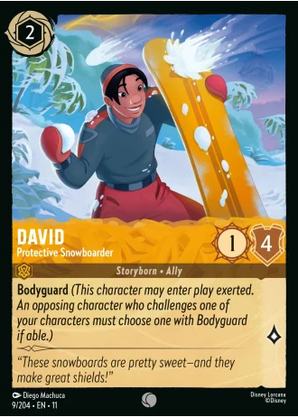David - Protective Snowboarder #9/204 — Winterspell