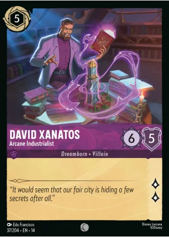 David Xanatos - Arcane Industrialist #37/257 — Hyperia City