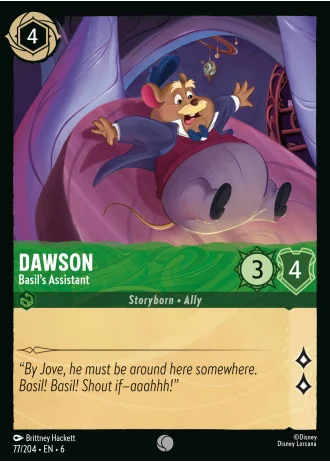 Dawson - Basil's Assistant #77/204 — Azurite Sea