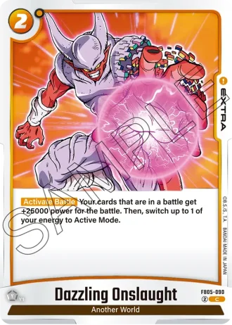 Dazzling Onslaught  FB05-090 — New Adventure (FB05)