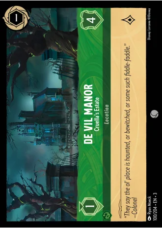 De Vil Manor - Cruella's Estate #100/204 — Into the Inklands
