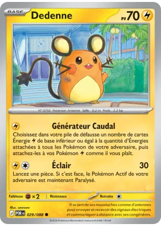 Dedenne #029/88 — Équilibre Parfait