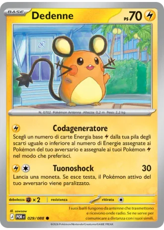 Dedenne #029/88 — Equilibrio Perfetto