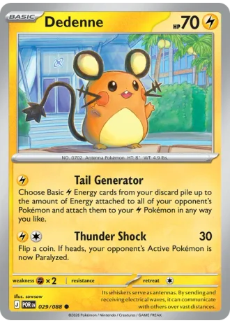 Dedenne #029/88 — Perfect Order