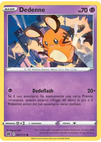 Dedenne #067/172 — Astri Lucenti