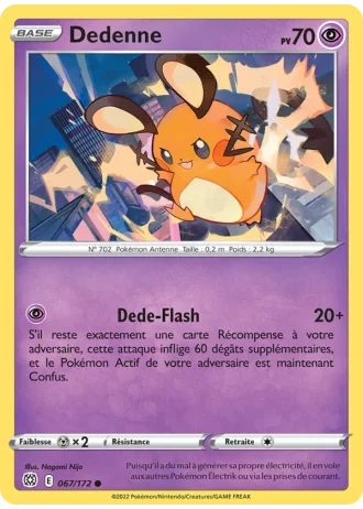 Dedenne #067 — Stars Étincelantes