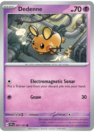 Dedenne #087/191 — Surging Sparks
