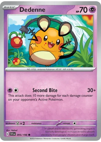 Dedenne #095 — Scarlet & Violet