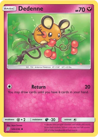Dedenne #145/236 — Unified Minds