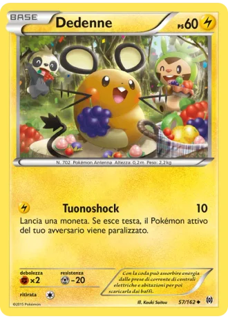 Dedenne #57/162 — Turbo Blitz