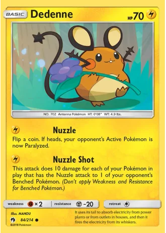Dedenne #84/214 — Lost Thunder