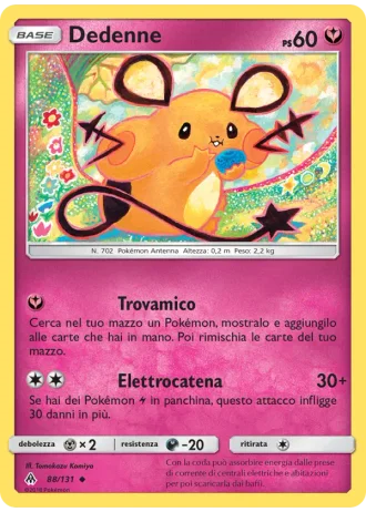 Dedenne #88/131 — Apocalisse Di Luce