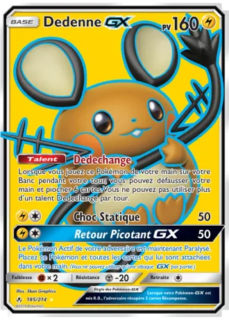 Dedenne GX #195 — Alliance Infaillible
