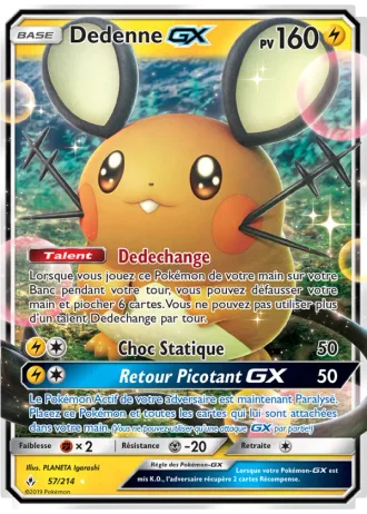 Dedenne GX #57 — Alliance Infaillible