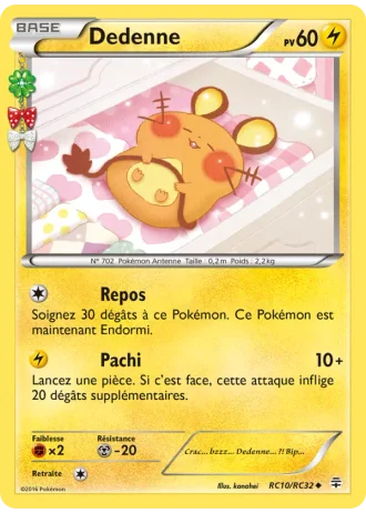 Dedenne RC10 — Collection Radieuse (Générations)