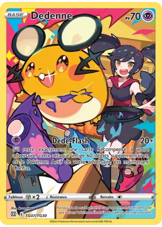 Dedenne TG07 — Galerie des Dresseurs (Stars Étincelantes)
