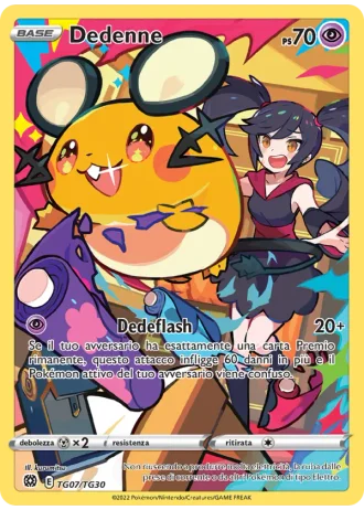 Dedenne TG07 — Galleria degli Allenatori (Astri Lucenti)
