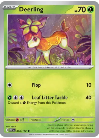 Deerling #016/162 — Temporal Forces