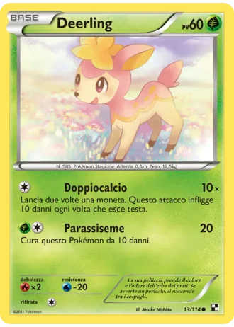 Deerling #13 — Nero e Bianco