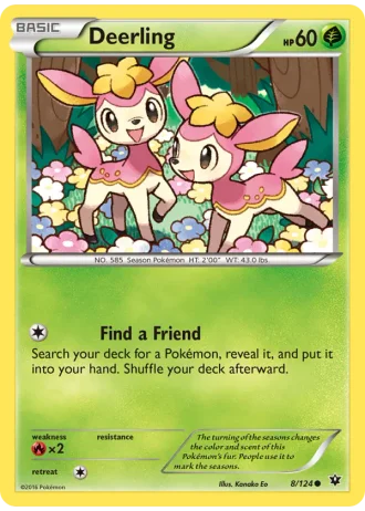 Deerling #8/124 — Fates Collide