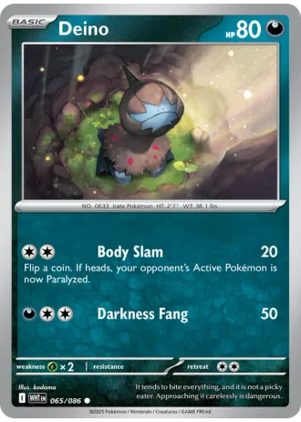 Deino #065 — White Flare