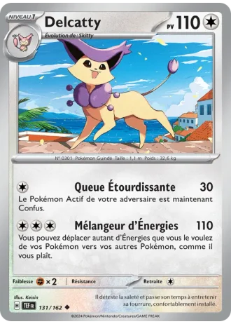 Delcatty #131/162 — Forces Temporelles