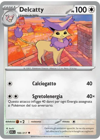 Delcatty #166 — Ascesa Eroica