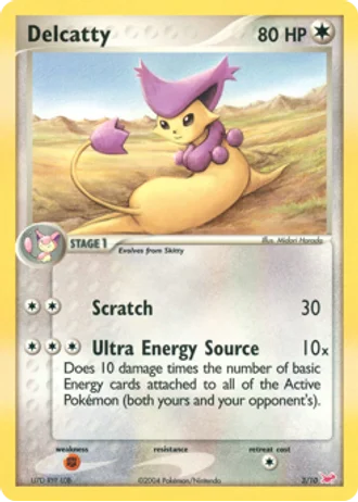 Delcatty #3 — EX trainer Kit (Latias)