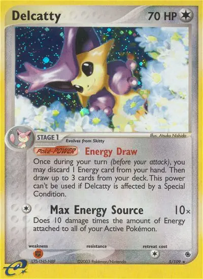 Delcatty #5 — EX Rubino & Zaffiro