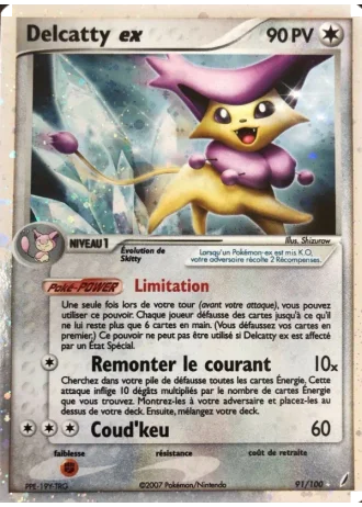 Delcatty ex #91 — EX Gardiens de Cristal