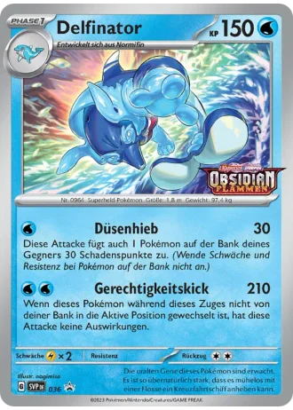 Delfinator #036 — Karmesin & Purpur Promos