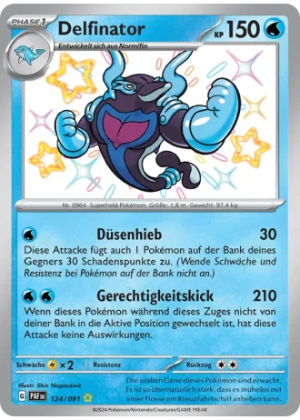 Delfinator #124/91 — Paldeas Schicksale