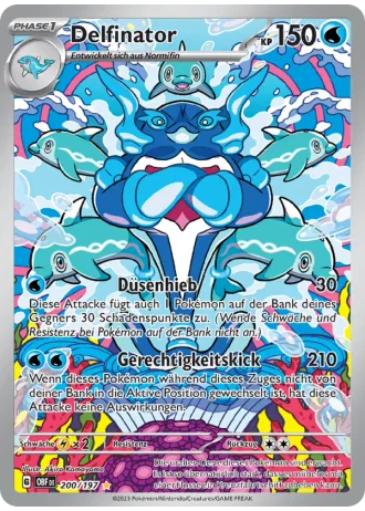 Delfinator #200/197 — Obsidianflammen