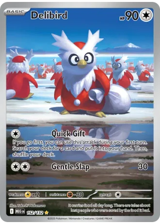 Delibird #152/132 — Mega Evolution